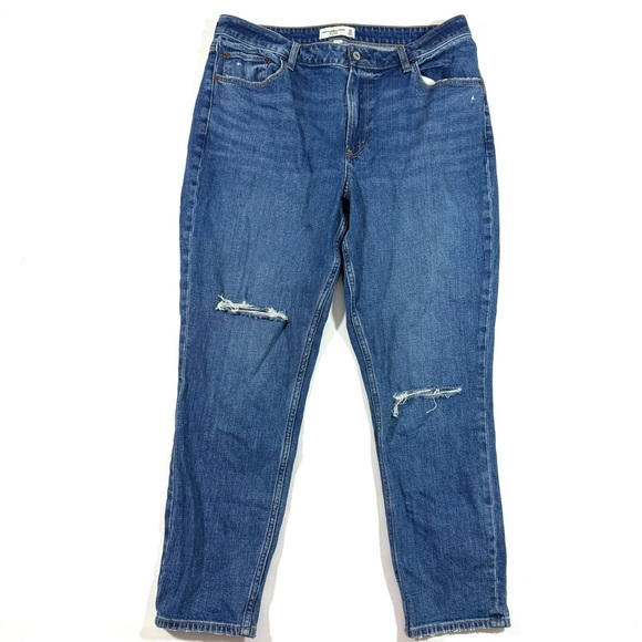 Abercrombie & Fitch Skinny High Rise Jeans Curve Love - Picture 1 of 7